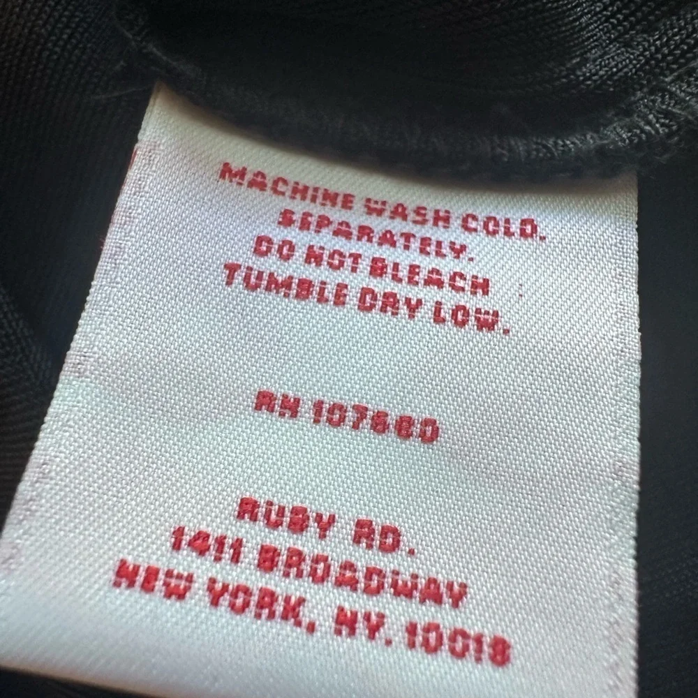 Ruby Rd. Slinky Basic Black Tank - Picture 5 of 5